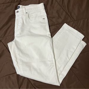 GAP Denim 6 Regular Best Girlfriend 511 A. White Jeans